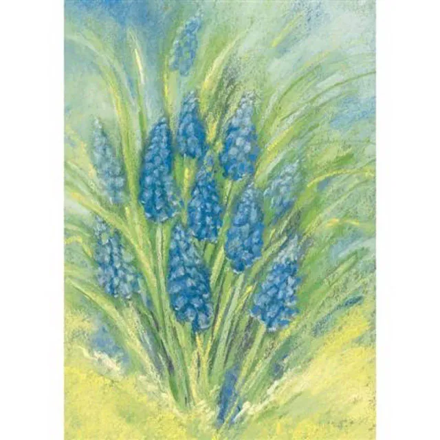 Ginger Fairy Marjan van Zeyl Blauwe druifjes kaart 10,5x15