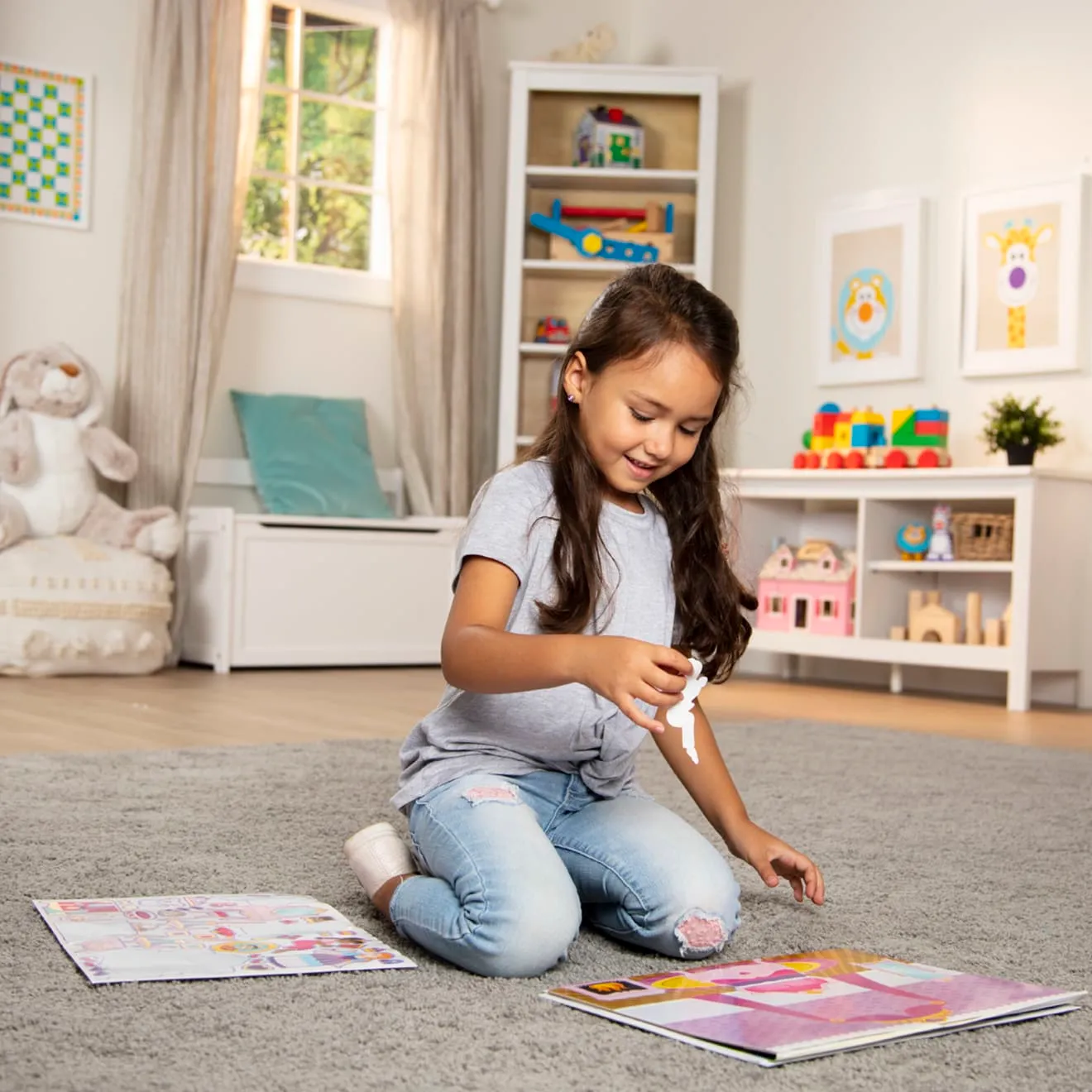 Melissa & Doug stickerboek herbruikbaar 4-pack sprookjes