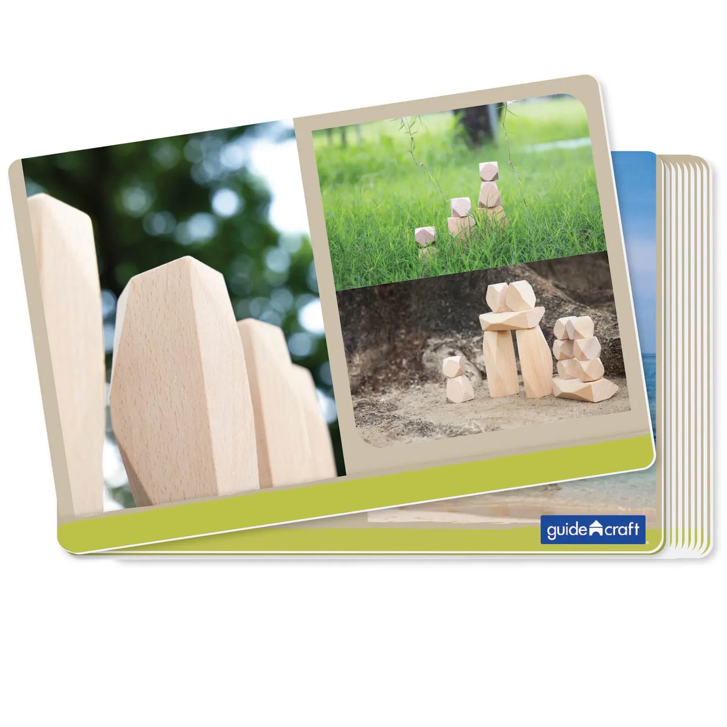 Guidecraft Wood Stackers Standing Stones stapelstenen 20-delig