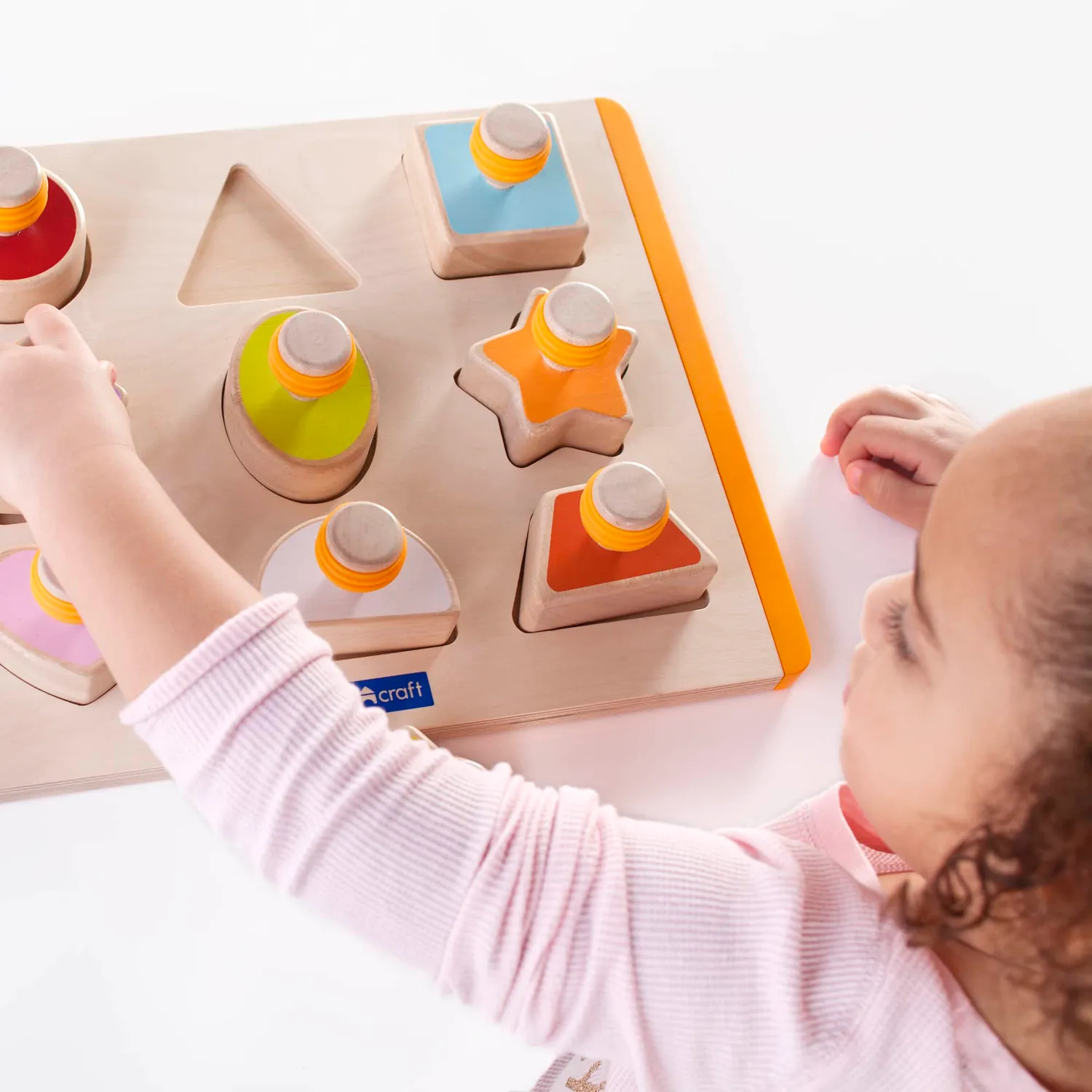 Guidecraft Shape Sorter vormenpuzzel hout 18 maanden+