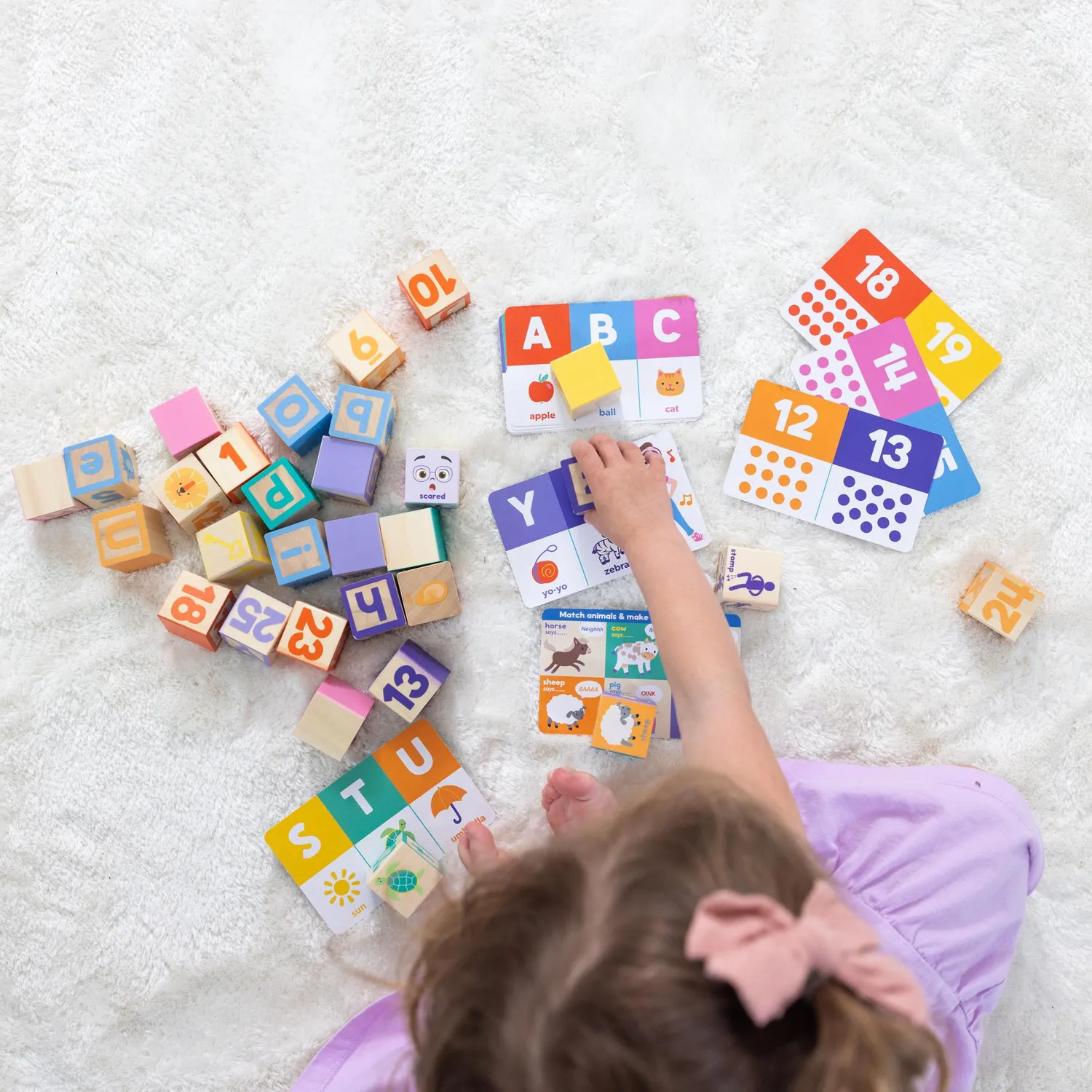 Melissa & Doug Ms Rachel Blokken Hout 30 stuks