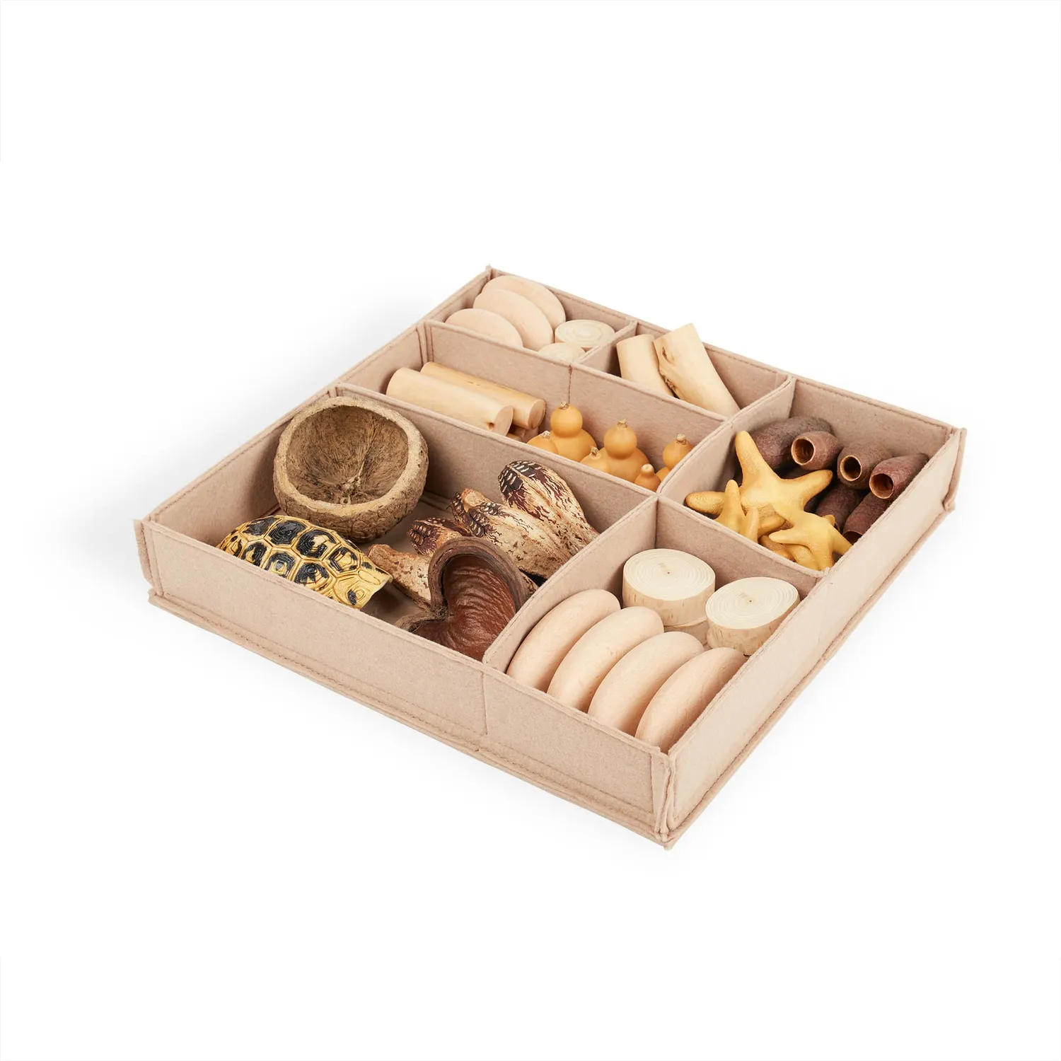 Guidecraft Nature's Geometry peuter ontdekset STEM natuurlijk