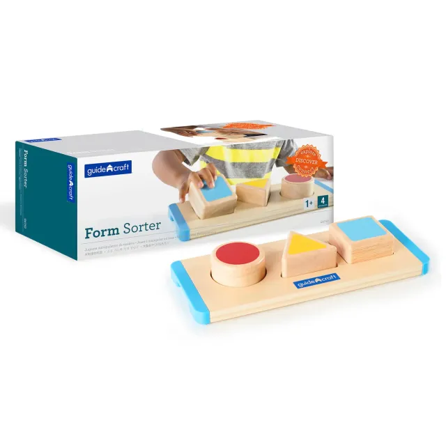 Guidecraft Form Sorter vormenstoof hout 1+ jaar