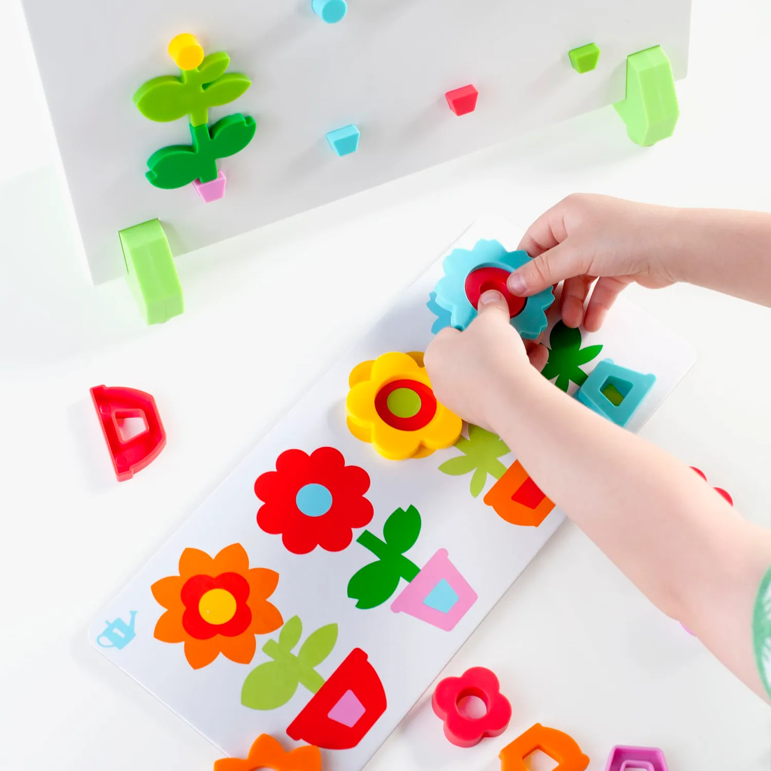 Guidecraft Flower Pot sorteerspel magneet 3+ jaar