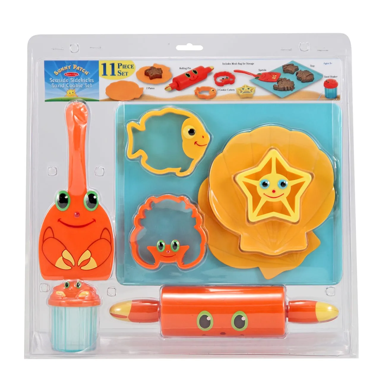 Melissa & Doug Seaside Sidekicks Sand Cookie zandset koekjes