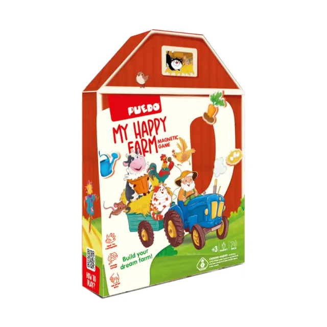 Puedo My Happy Farm Magnetic Game magneetspel boerderij 3+