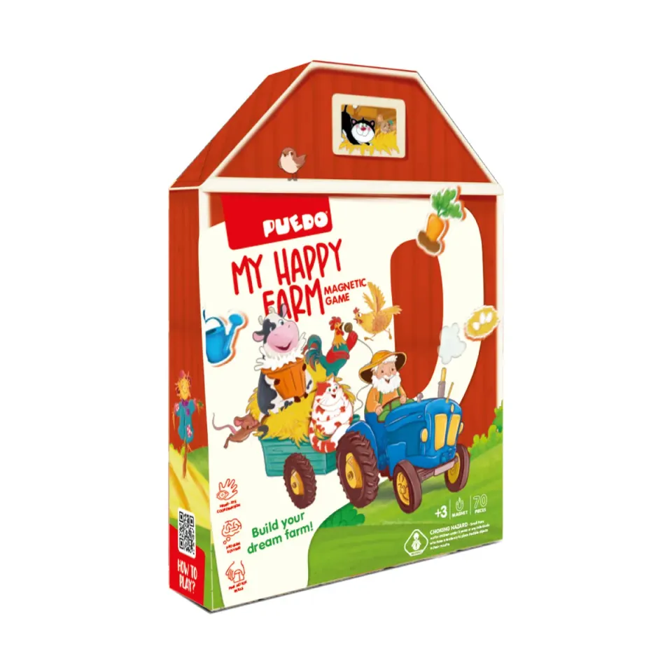 Puedo My Happy Farm Magnetic Game magneetspel boerderij 3+