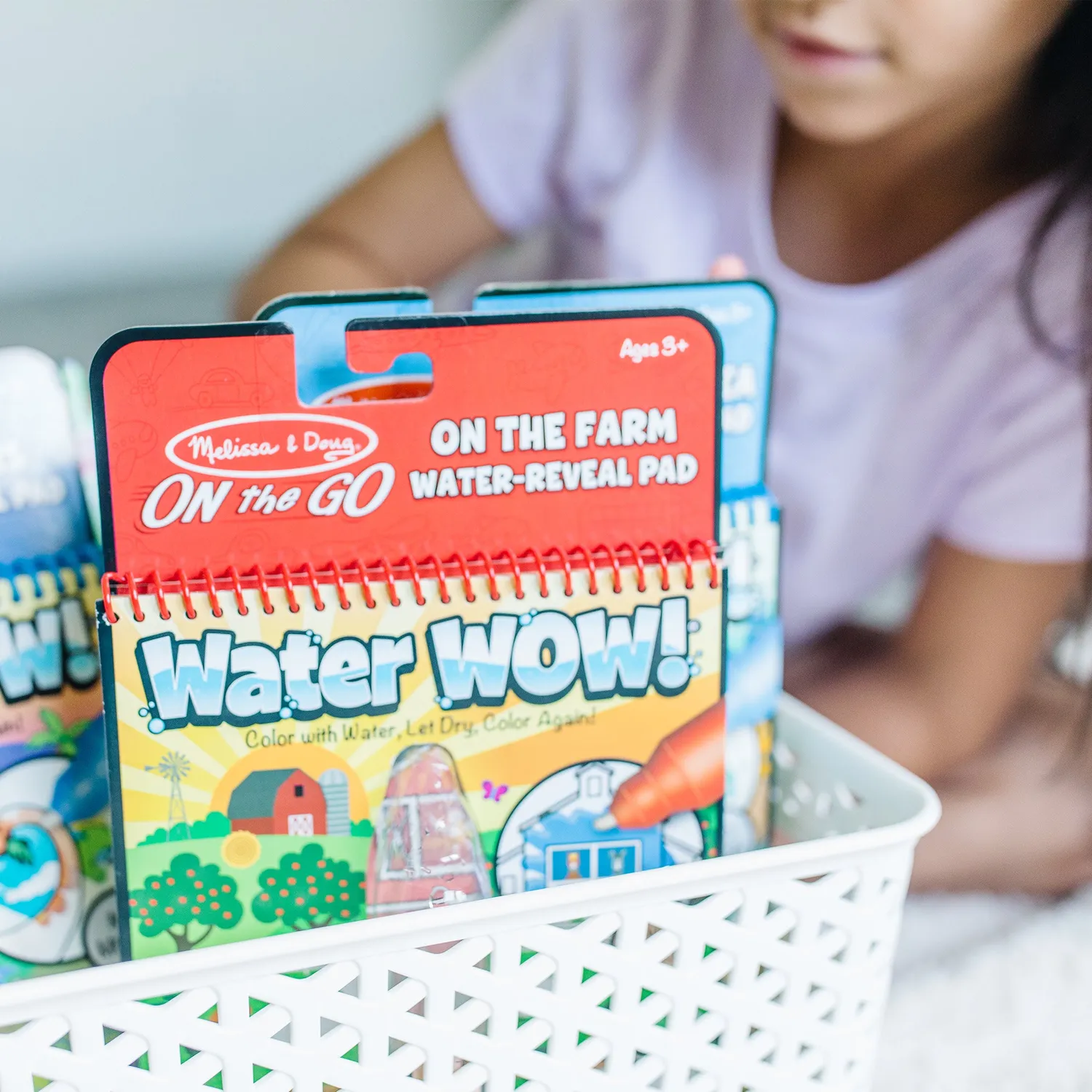 Melissa & Doug Water Wow 3-Pack kleurboeken jungle safari boerderij