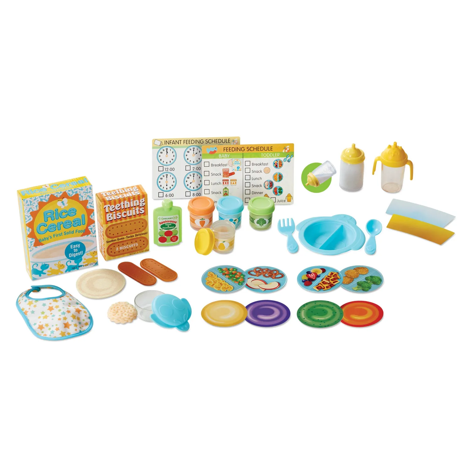 Melissa & Doug Mine to Love poppenvoedingsset 24-delig