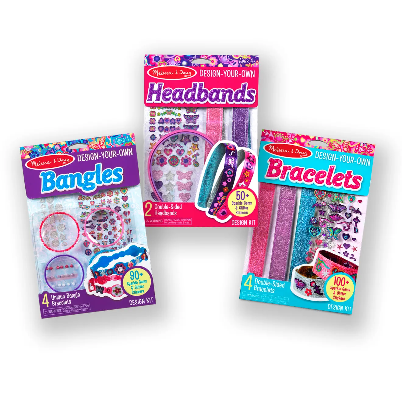 Melissa & Doug Armbanden knutselset headbands bangles