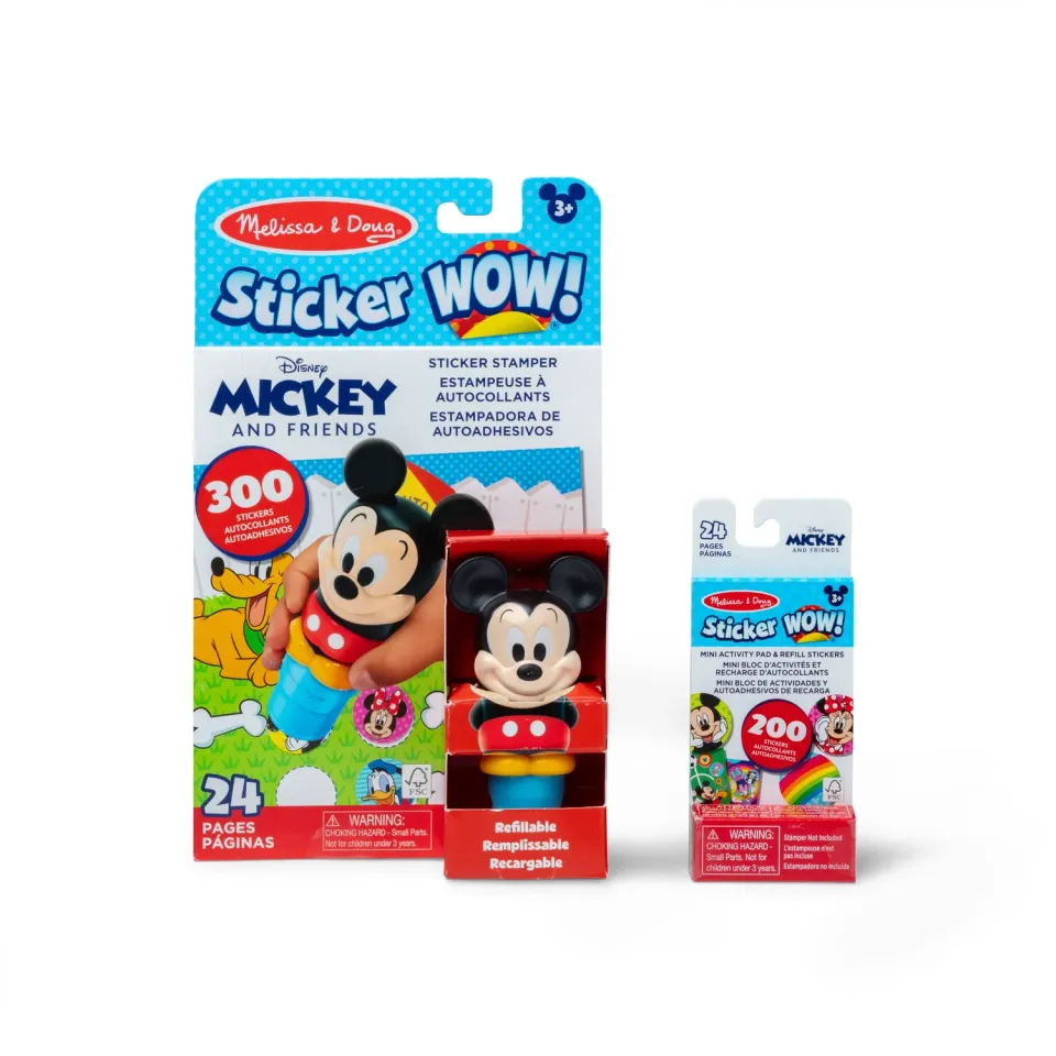 Melissa & Doug Sticker WOW Mickey Mouse stempelset 500 stickers