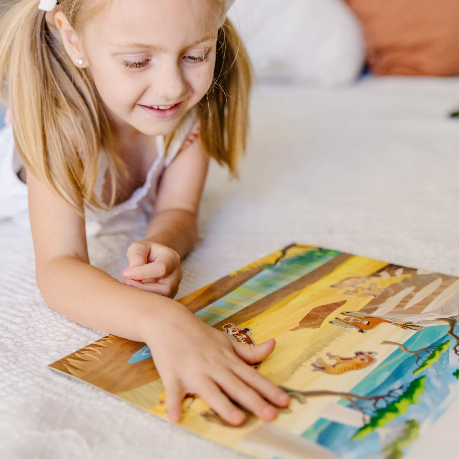 Melissa & Doug Jungle Herbruikbaar Stickerboek Savanne
