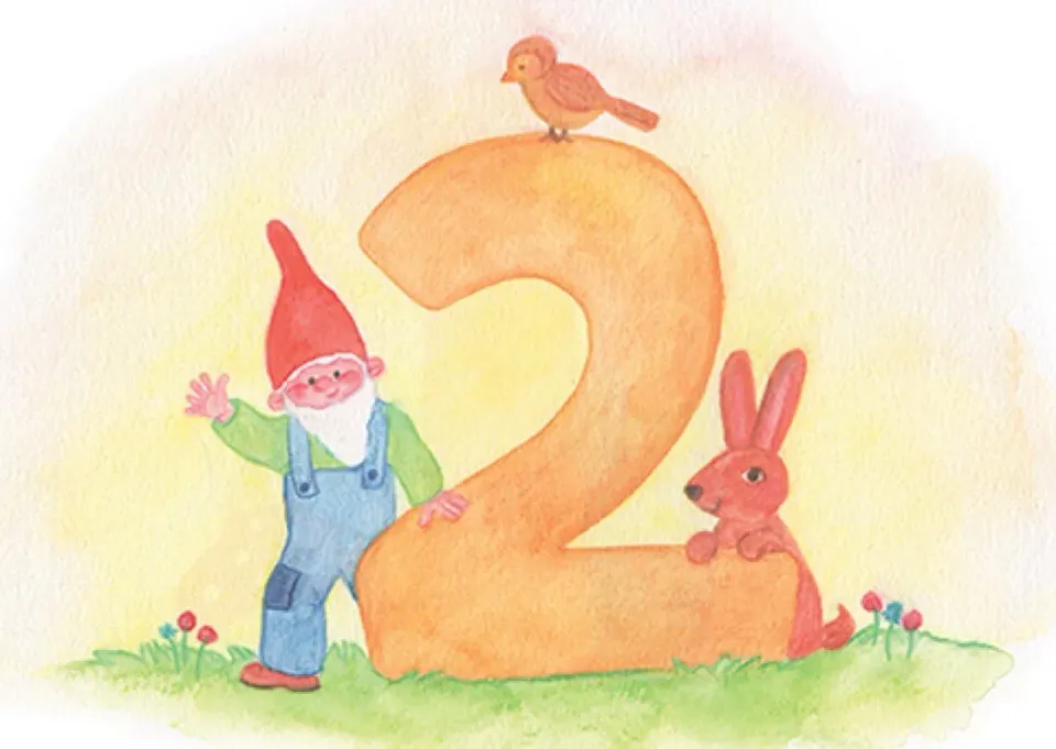 Ginger Fairy Mijn Oogappeltje Kabouter 2 ansichtkaart 10,5x15