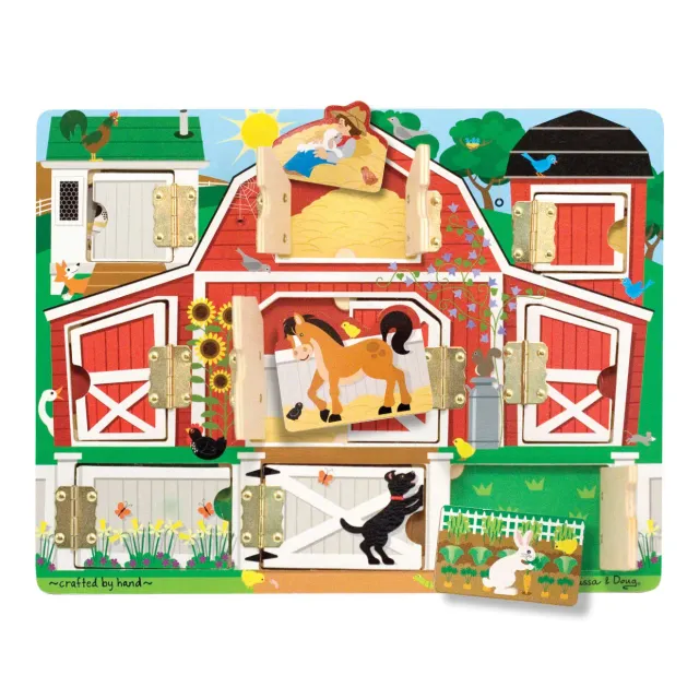 Melissa & Doug Hide & Seek Farm boerderijspel magnetisch