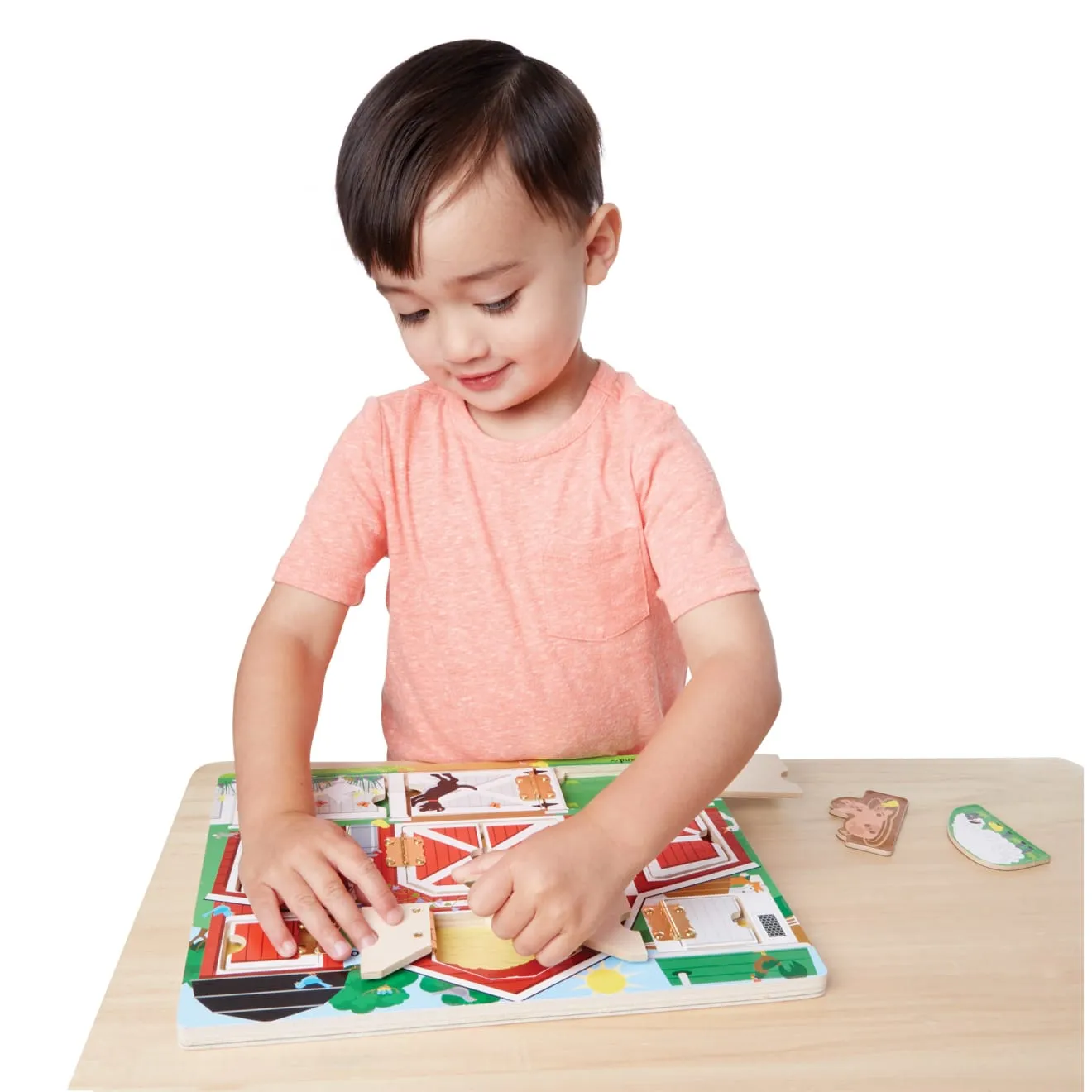 Melissa & Doug Hide & Seek Farm boerderijspel magnetisch