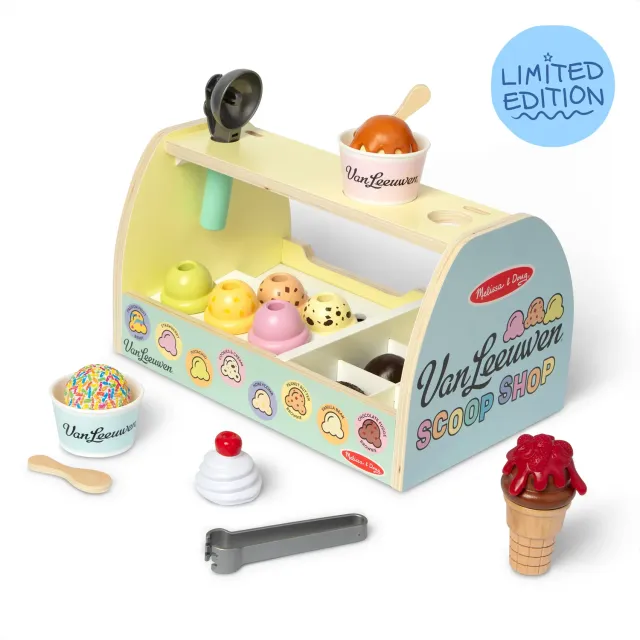 Melissa & Doug Van Leeuwen IJssalon Hout 29-delig