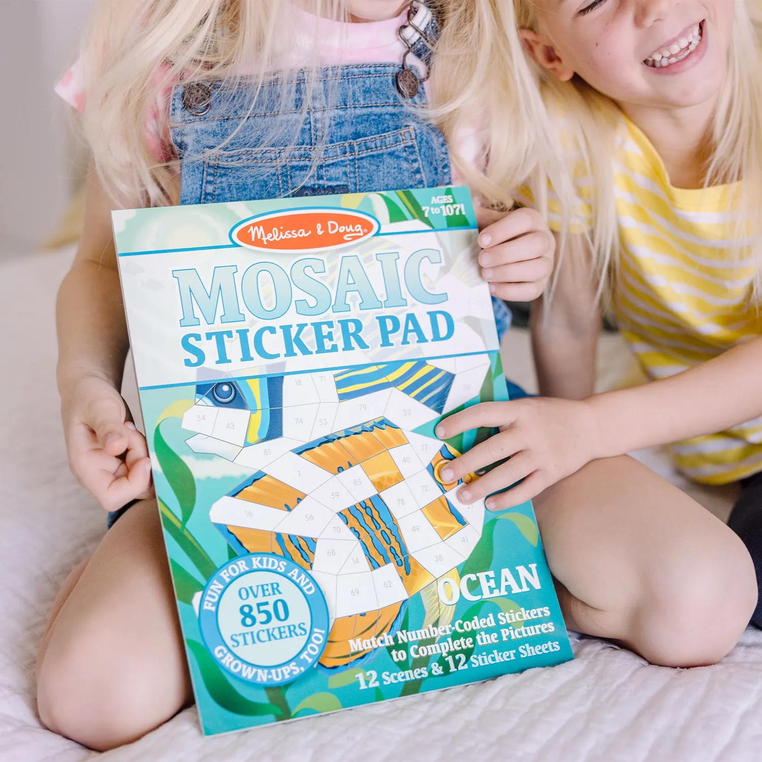 Melissa & Doug Mosaic Ocean stickerboek 6-8 jaar