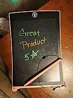 KOKODI LCD Writing Tablet Curved tekentablet 8,5 inch blauw