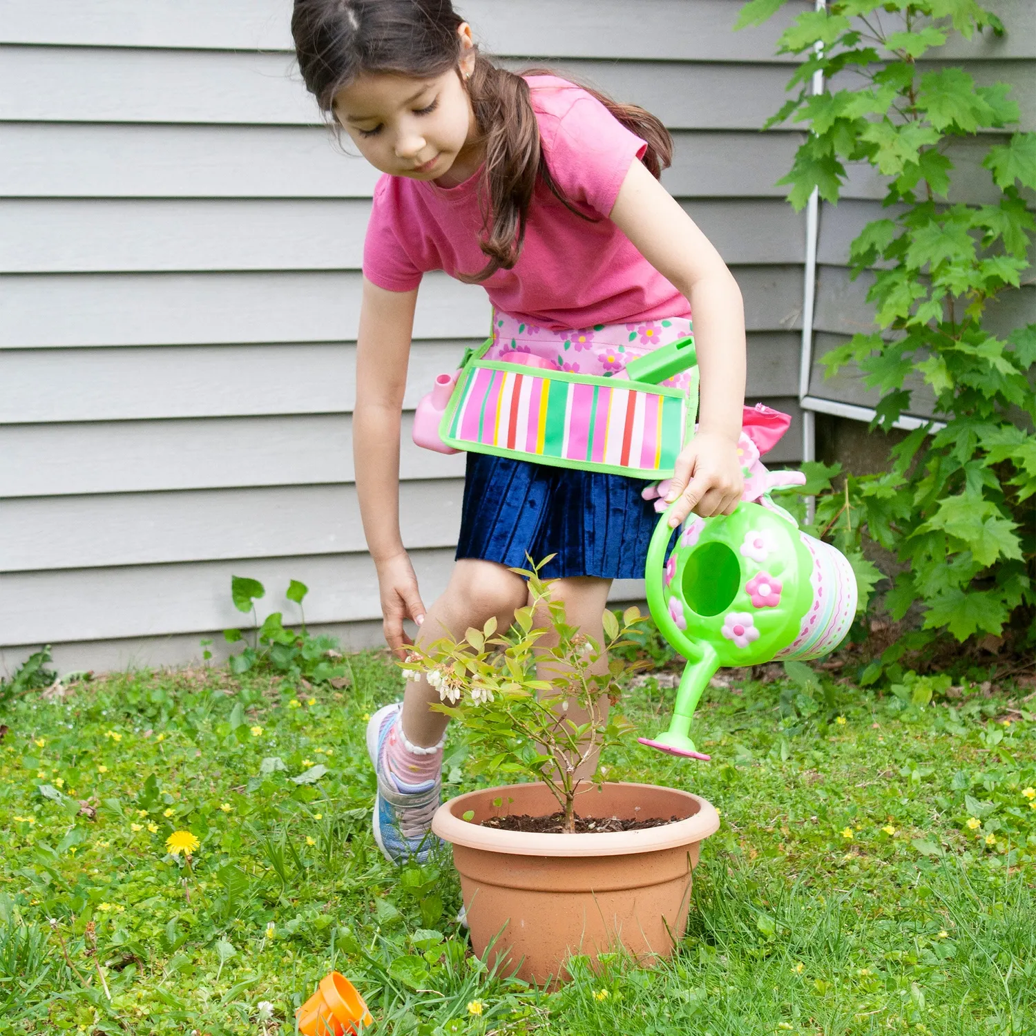 Melissa & Doug Pretty Petals gieter kind lichtroze tuin