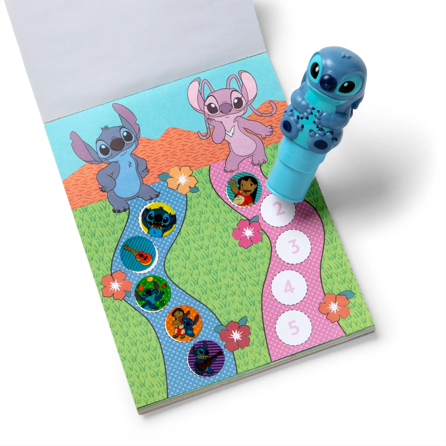 Melissa & Doug Sticker WOW Stitch activiteitenblok stempel 300