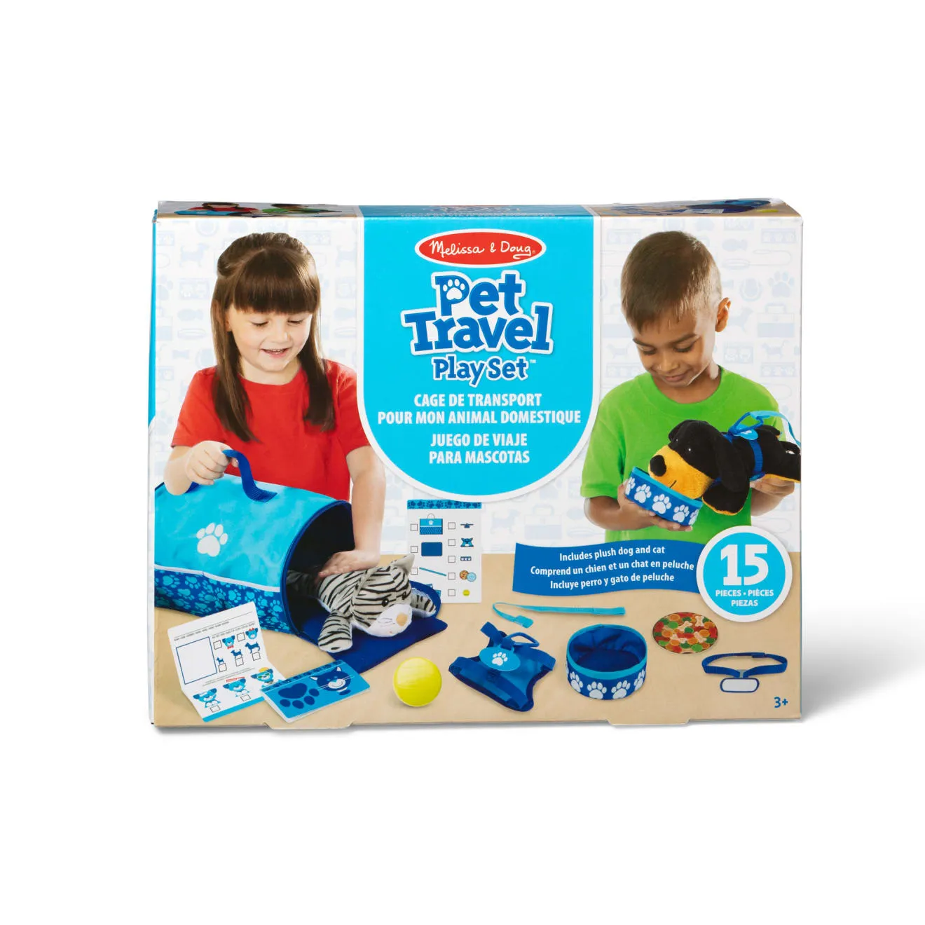 Melissa & Doug Tote & Tour speelset huisdieren reisset 3+