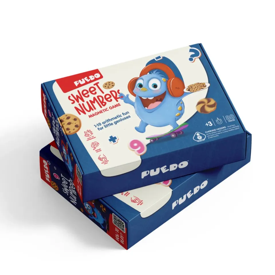 Puedo Sweet Numbers magneetspel koekjes rekenen