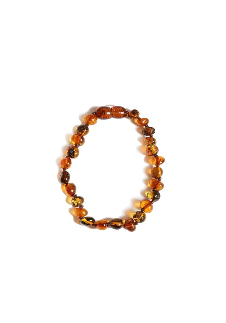 Ginger Fairy barnsteen armband kids 14 cm multi kralen