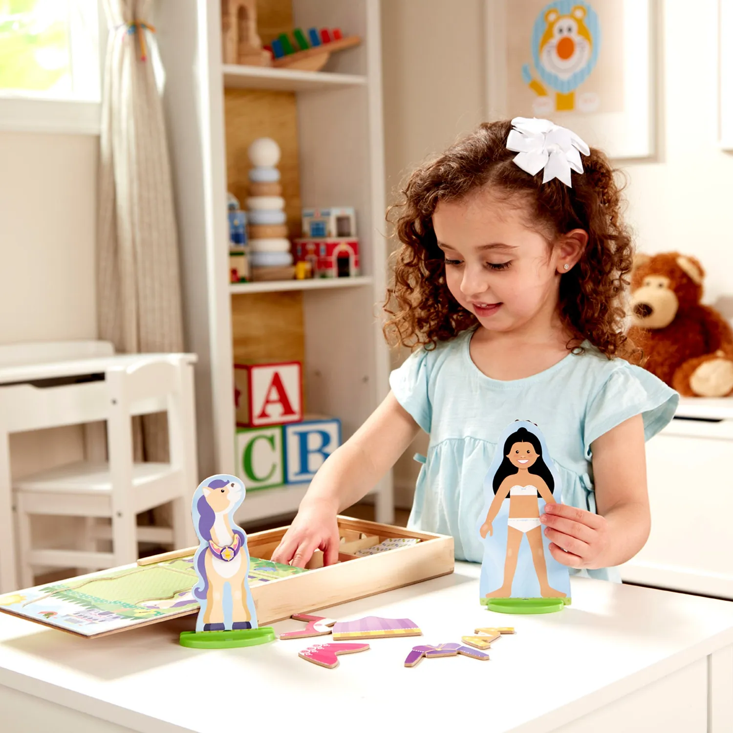 Melissa & Doug Princess Magnetic verkleedspel 37-delig