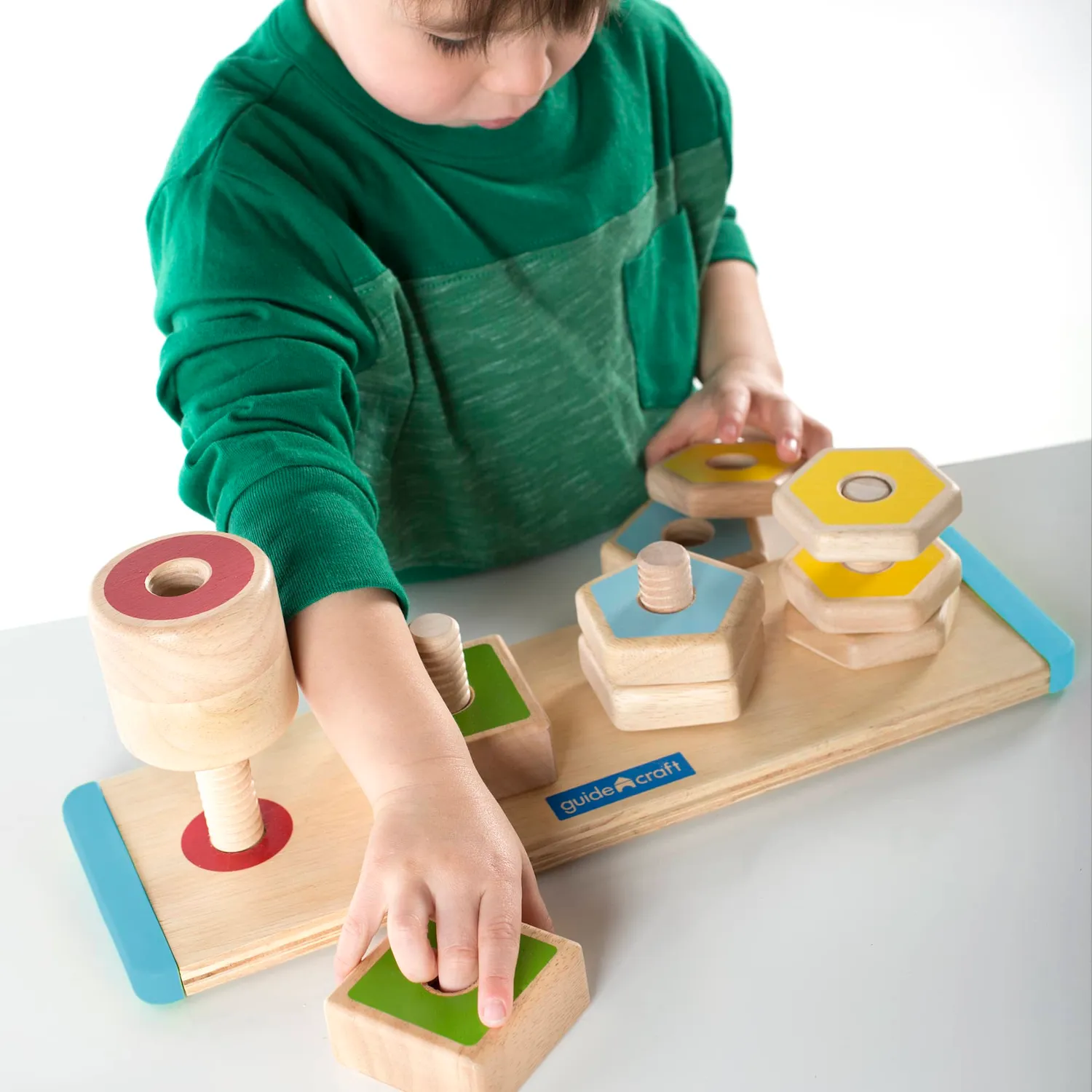 Guidecraft Count and Twist vormen motoriekspel 2 jaar