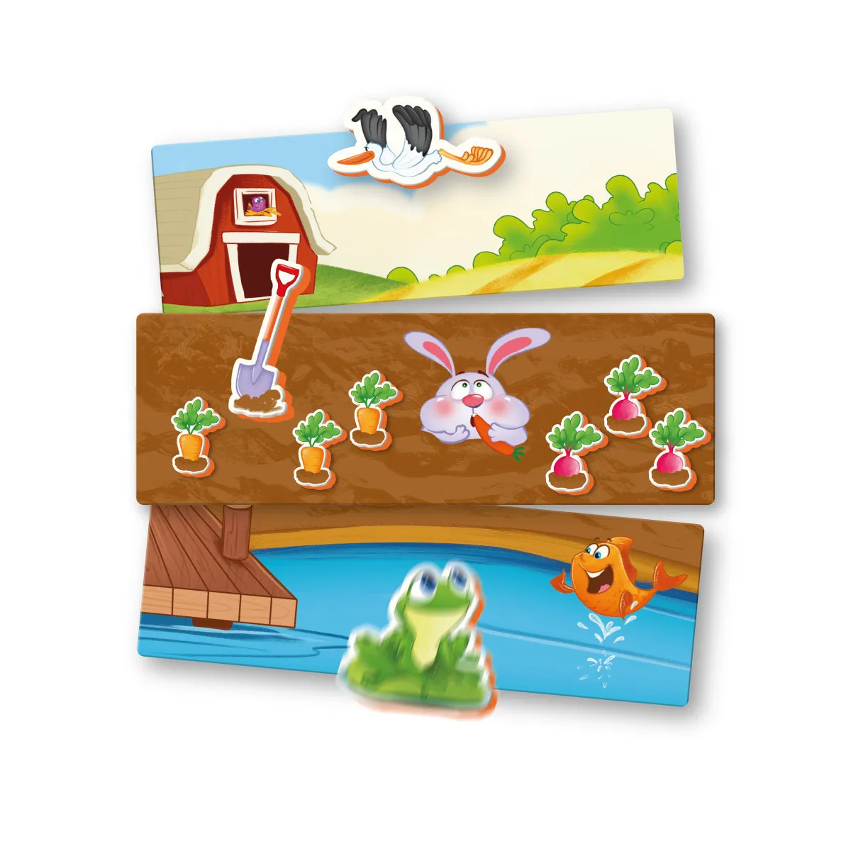 Puedo My Happy Farm Magnetic Game magneetspel boerderij 3+