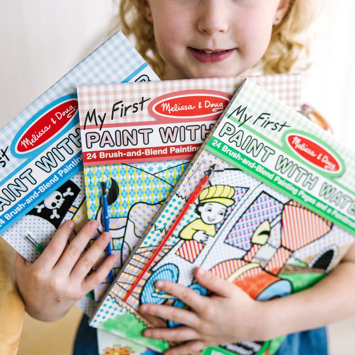 Melissa & Doug My First Paint with Water kleurboek 3-pack