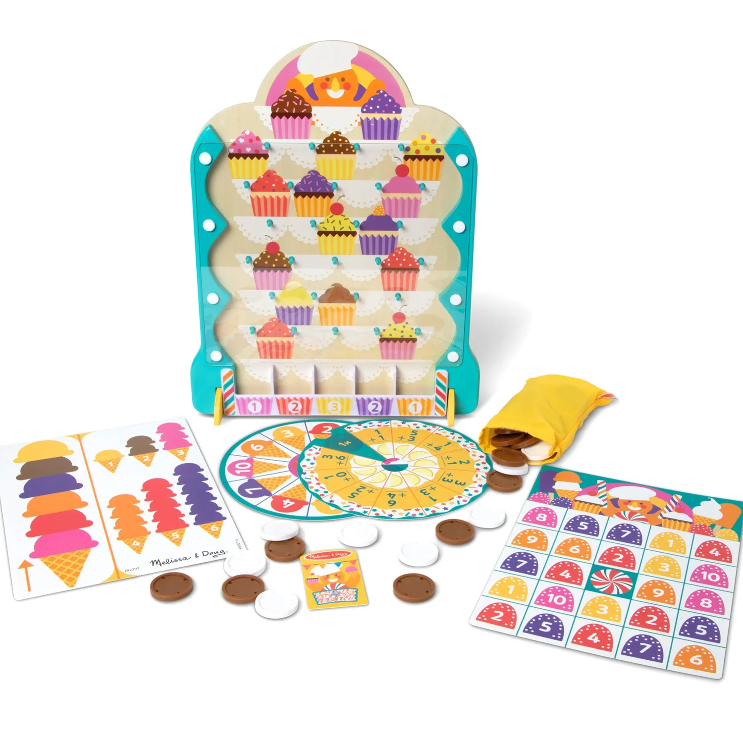 Melissa & Doug Fun at the Fair Roulette & Plinko spel