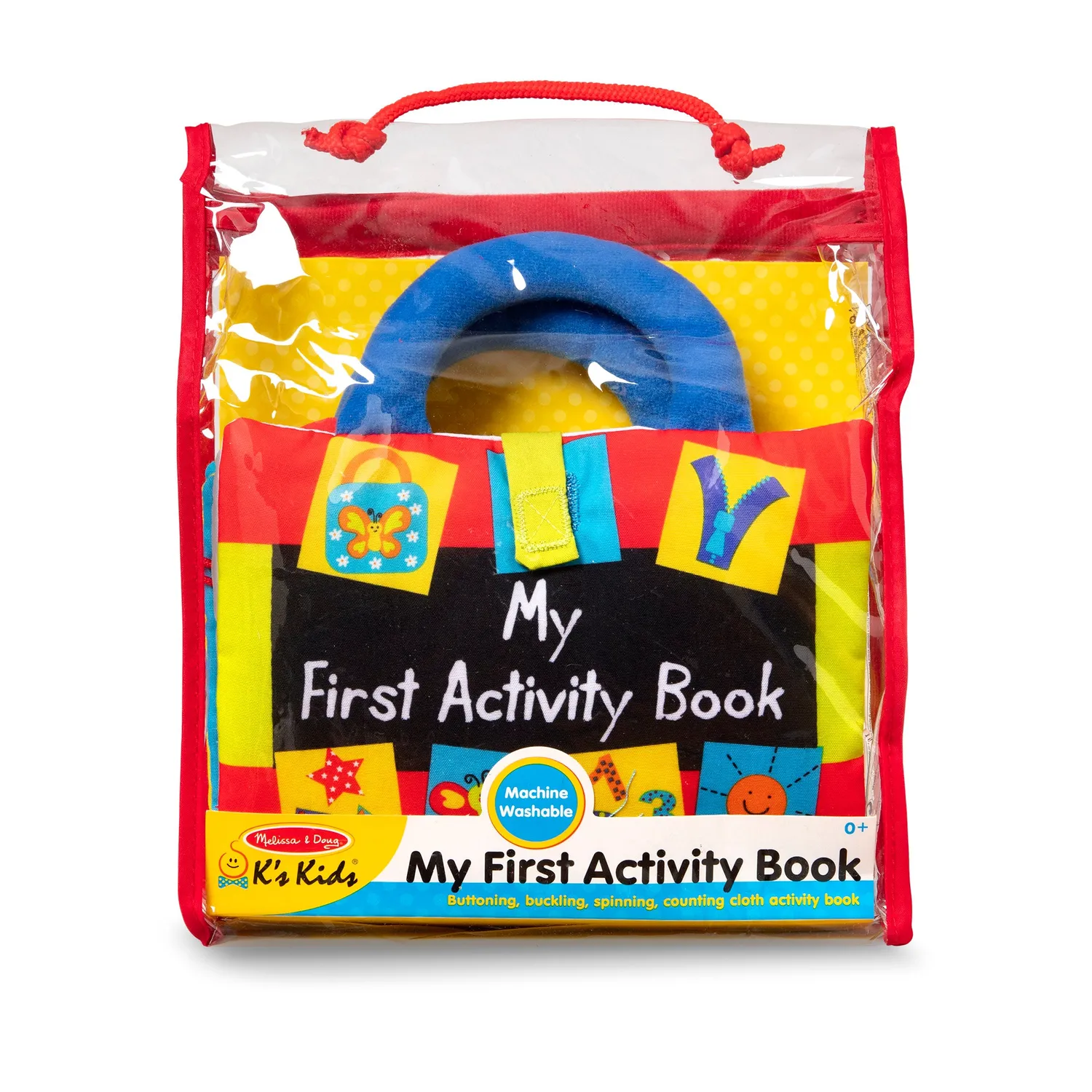 Melissa & Doug K's Kids My First Activity Book stoffenboek baby