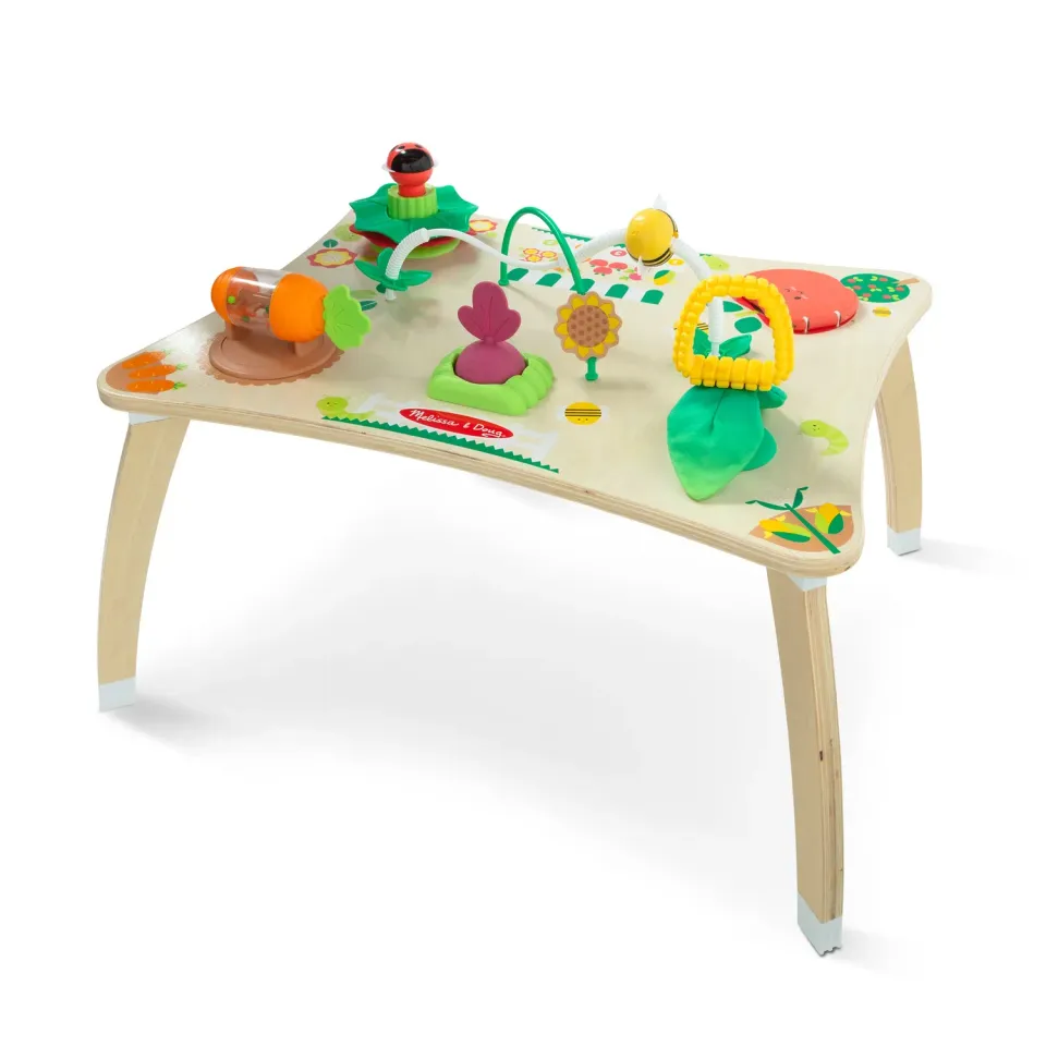 Melissa & Doug Farmers Market 3-in-1 activiteitencentrum baby hout