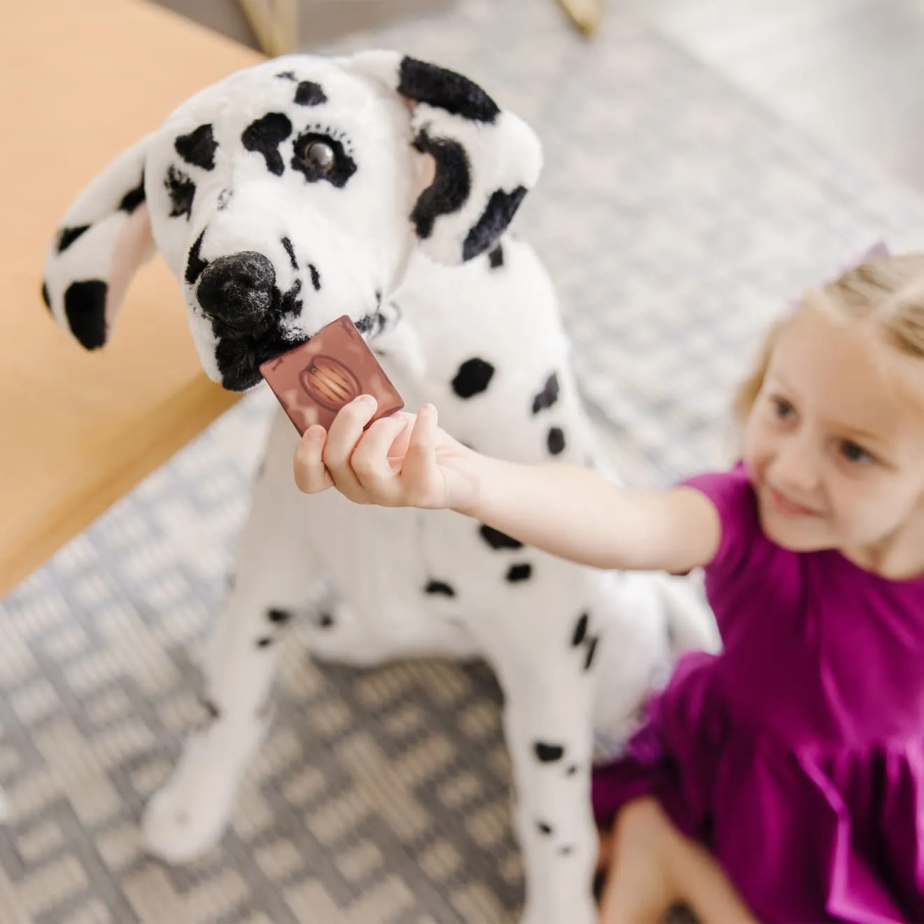 Melissa & Doug Dalmatiër Reuzenknuffel Groot Gevlekt