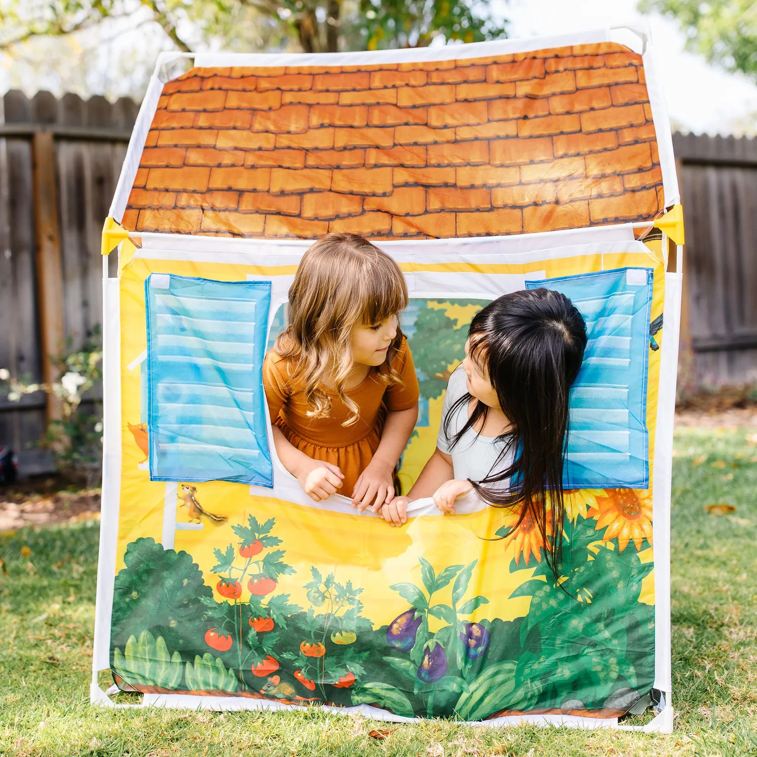 Melissa & Doug Cozy Cottage speeltent huis 121 cm groot