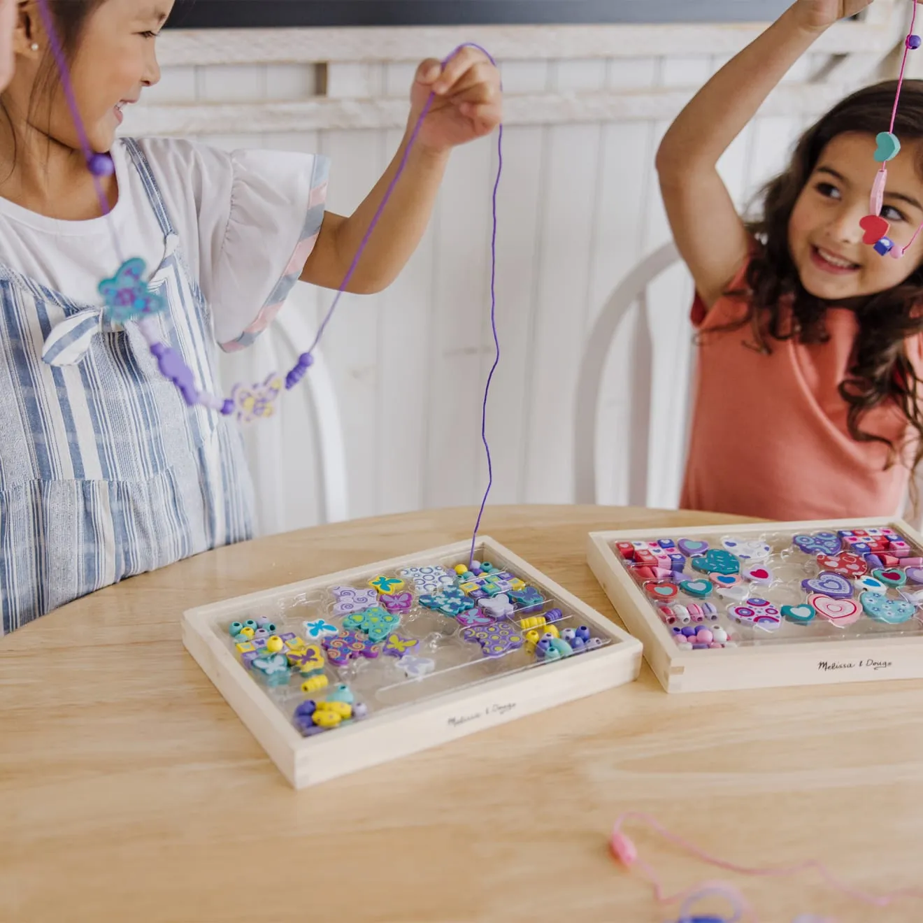 Melissa & Doug Sweet Hearts Butterfly kralenset 2-pack