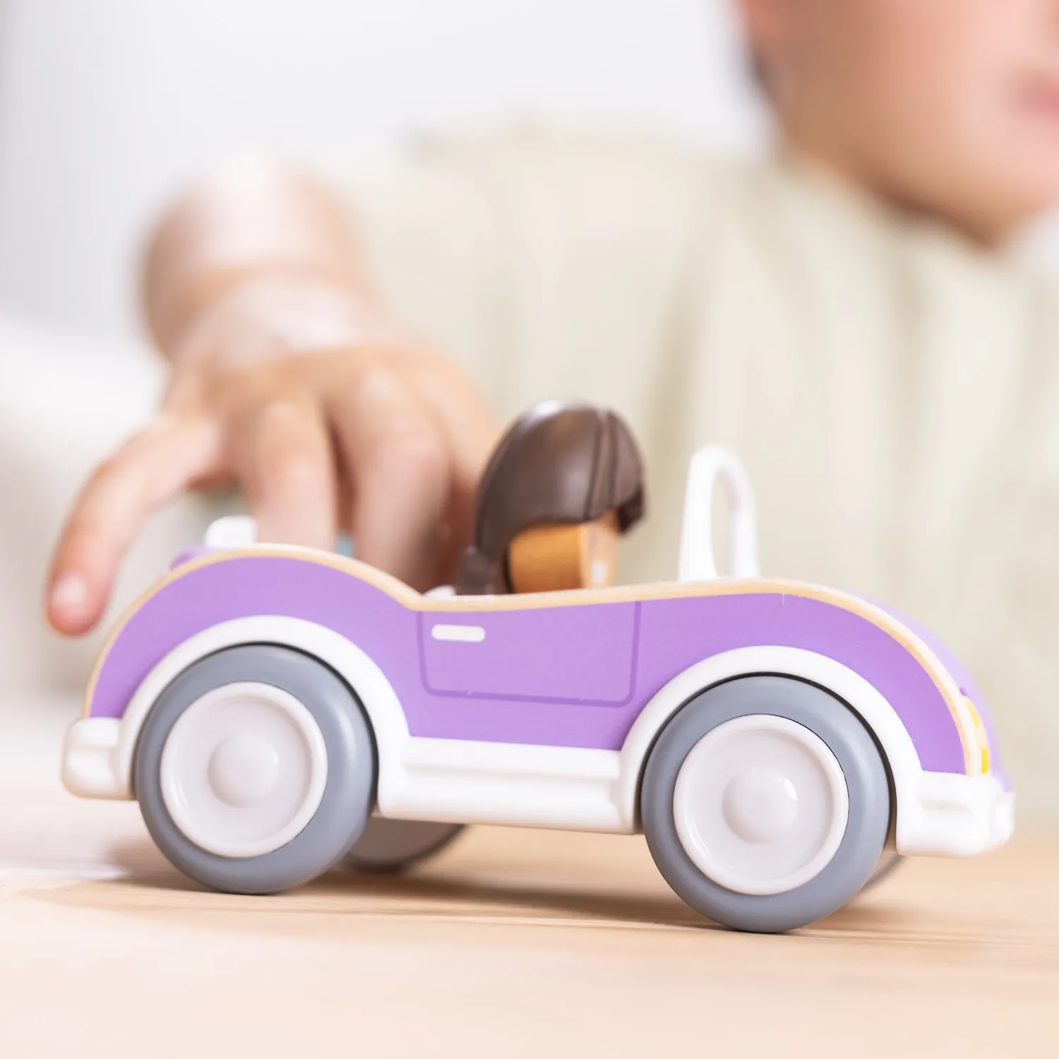 Melissa & Doug Cheery Lane Vehicle & Girl speelset auto