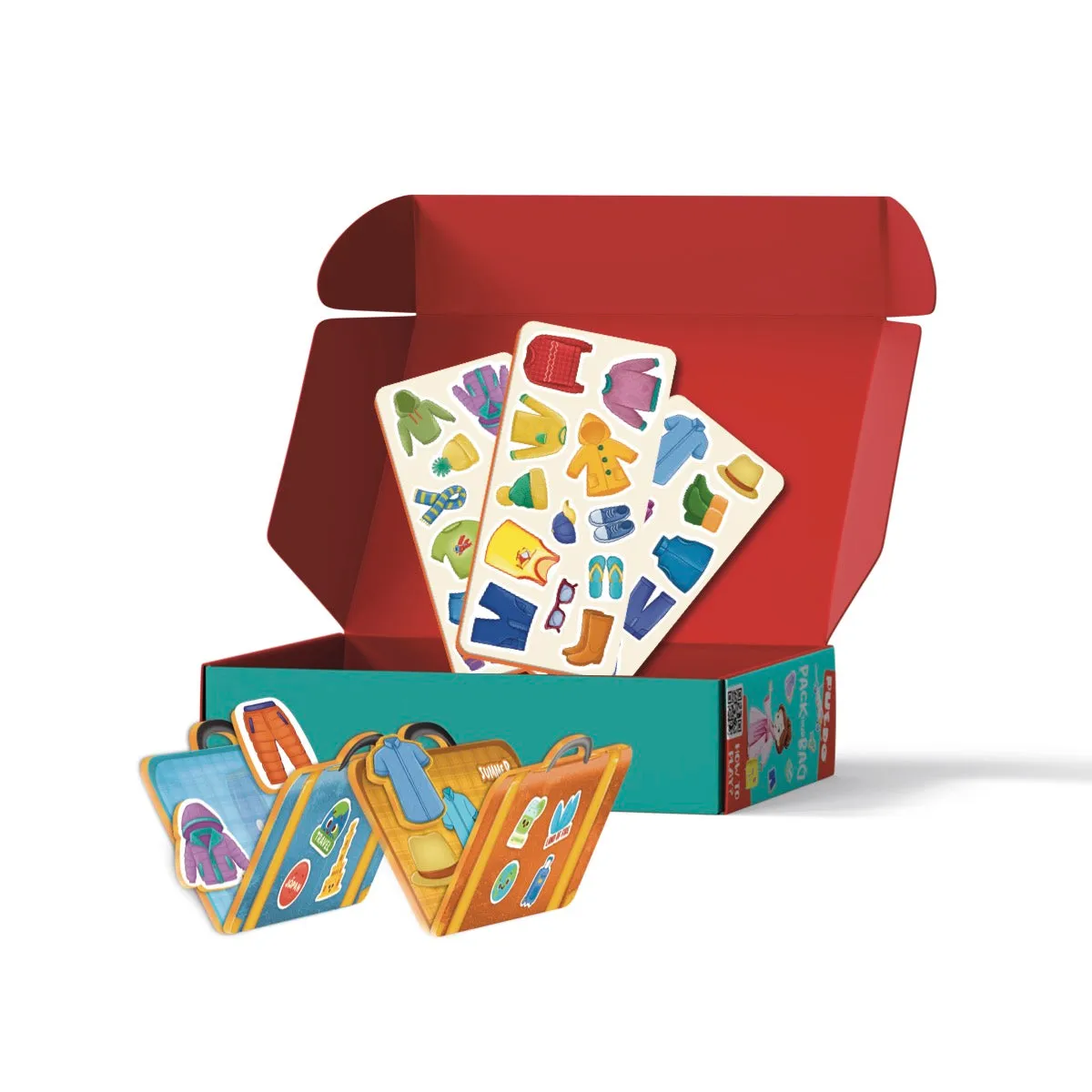 Puedo Pack Your Bag spel koffer pakken seizoenen