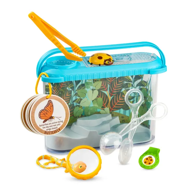 Melissa & Doug Let's Explore Terrarium speelset met loep