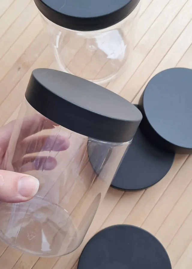 De Potjeskast Deksel Zwart voor speelpot plastic