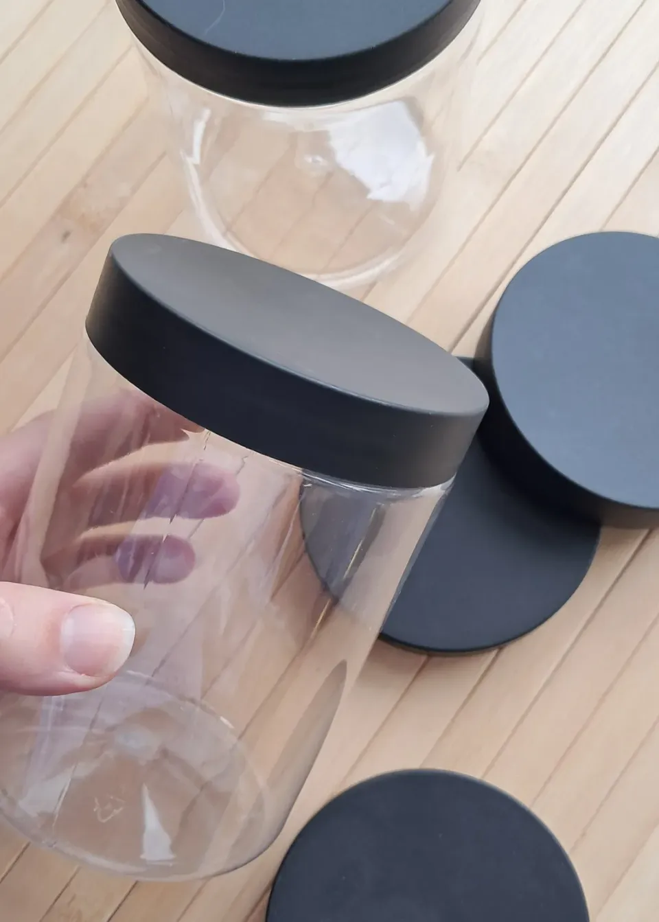 De Potjeskast Deksel Zwart voor speelpot plastic
