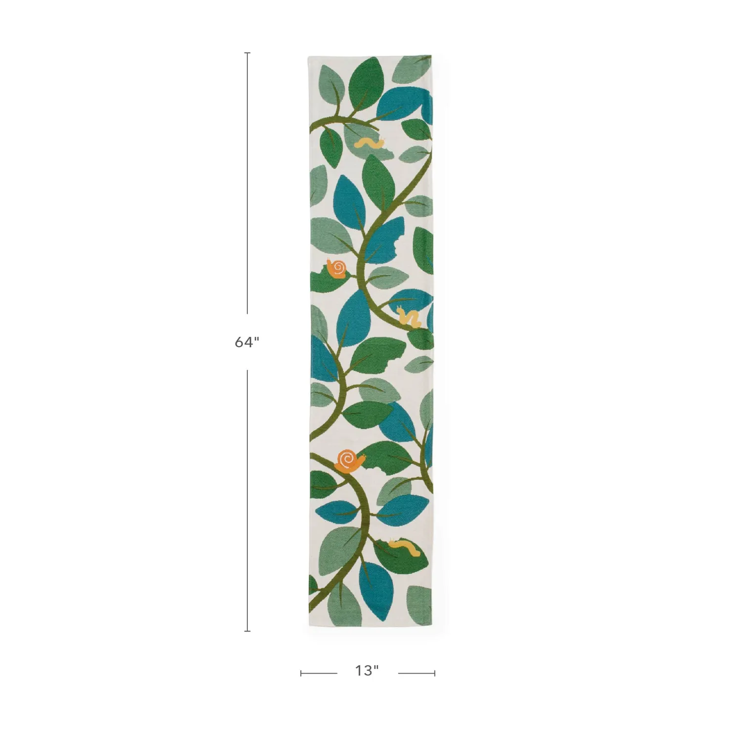 Guidecraft Snail Trails tafelloper 64x13 bloemen