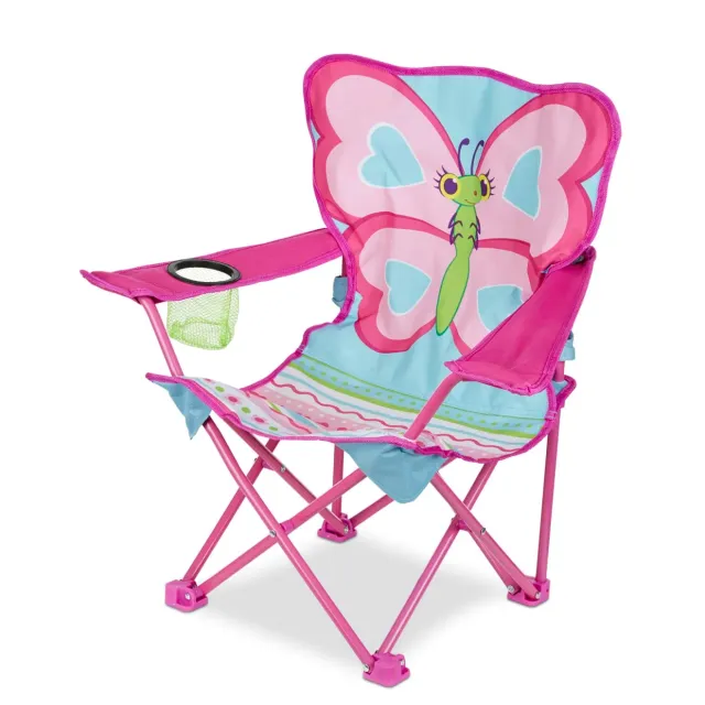 Melissa & Doug Cutie Pie kinder campingstoel vlinder