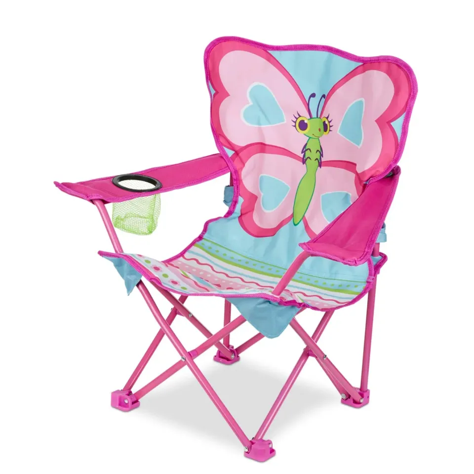 Melissa & Doug Cutie Pie kinder campingstoel vlinder