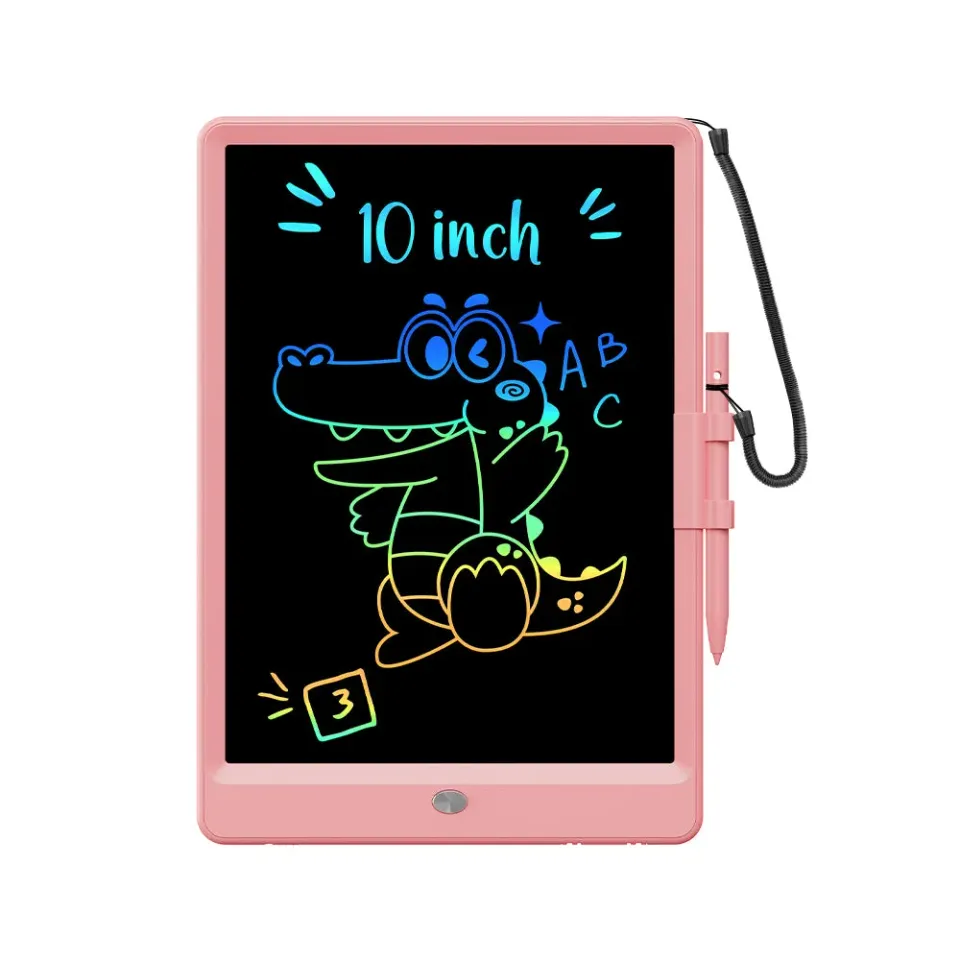KOKODI LCD Schrijftablet 8,5 inch roze met kleurenscherm