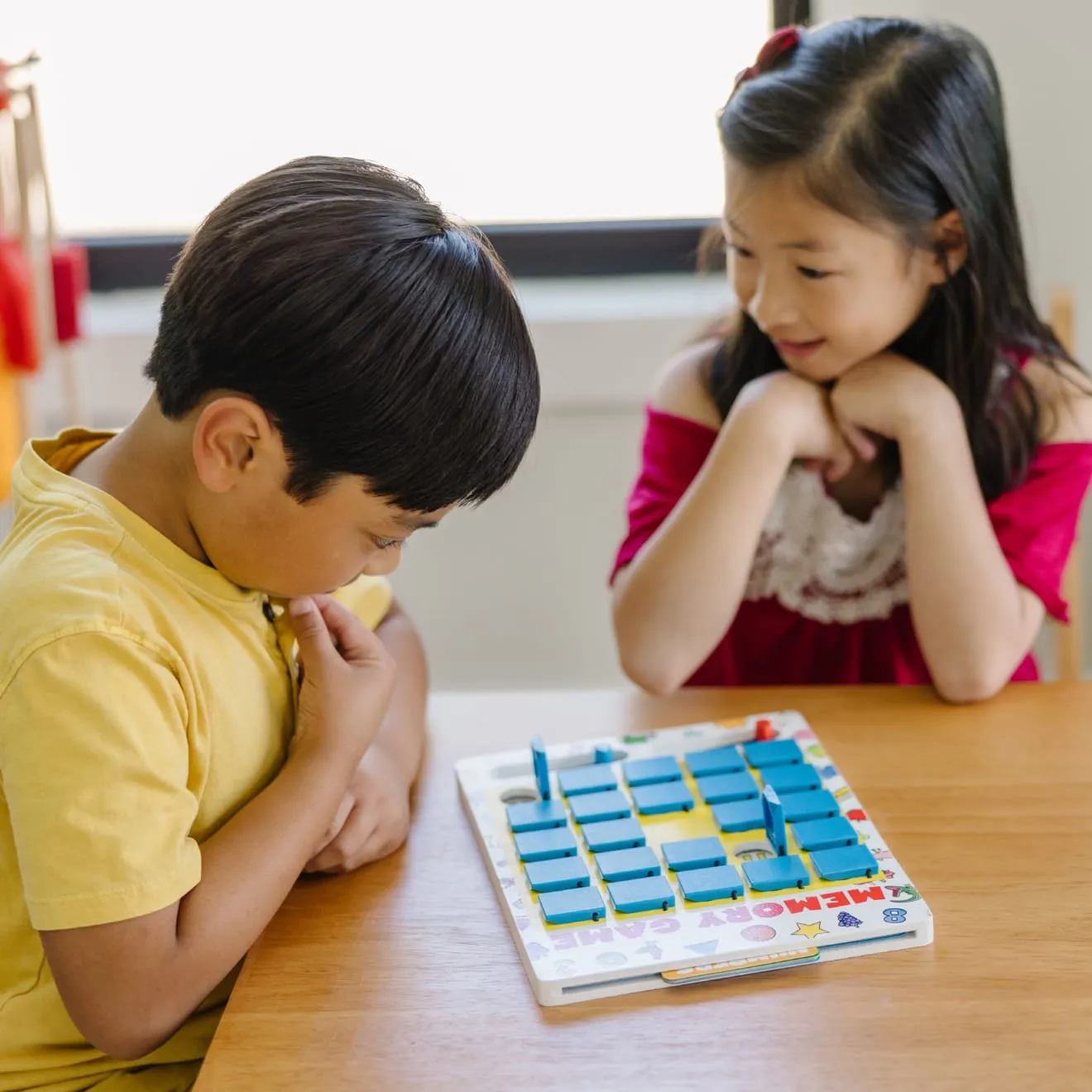 Melissa & Doug Flip-to-Win Memory Game memospel houten