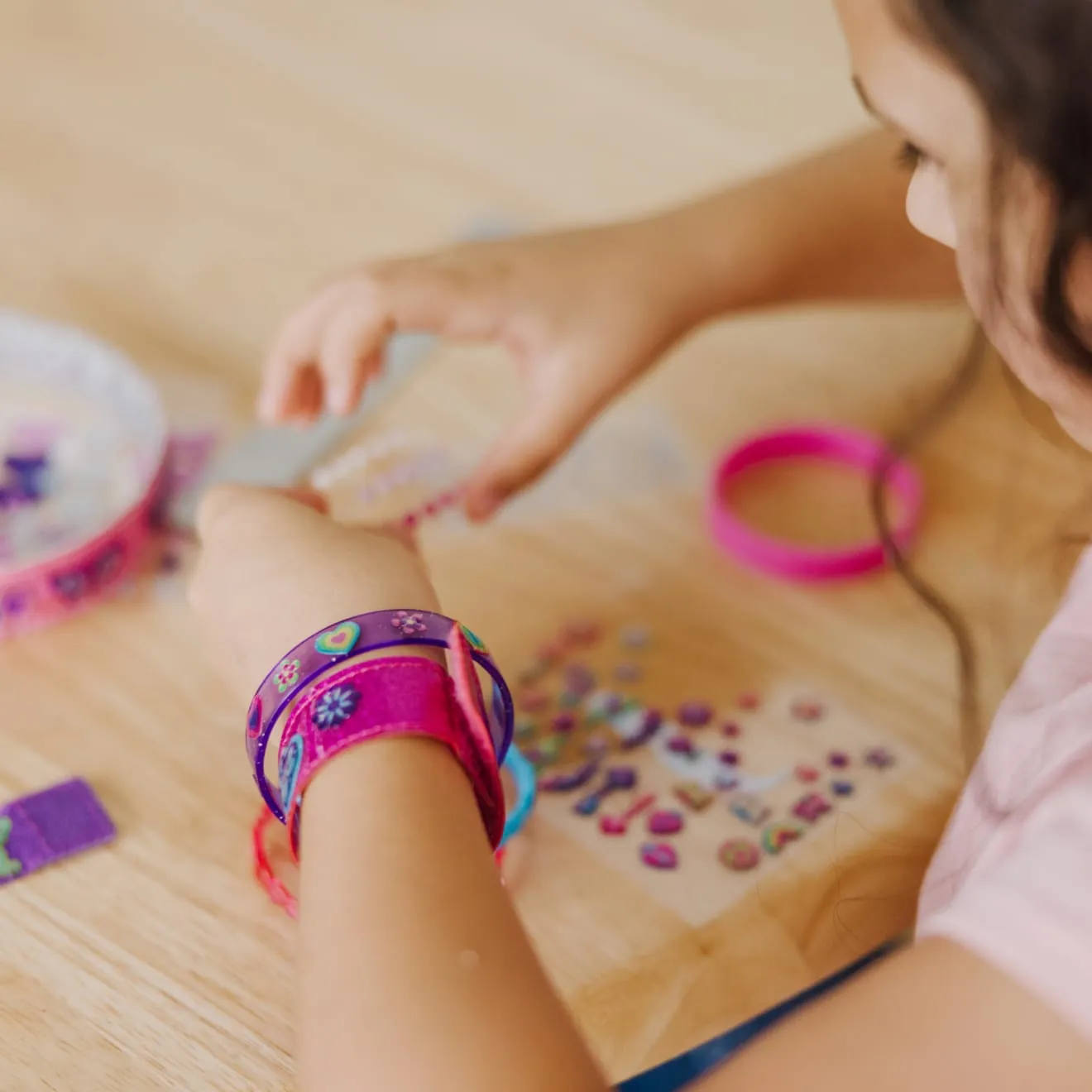 Melissa & Doug Design-Your-Own armbanden knutselset glitter