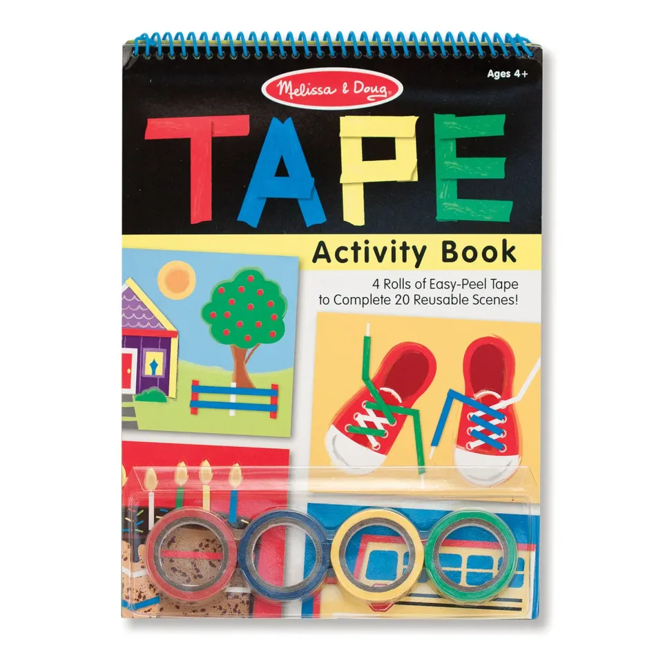 Melissa & Doug Tape Activity Book Plakboek