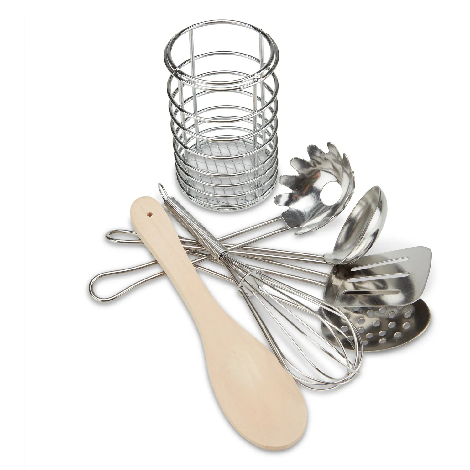 Melissa & Doug Stir & Serve keukengerei speelgoed 7-delig